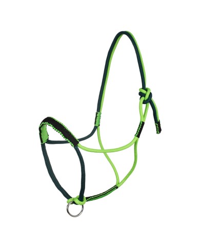BRAIDED HALTER WITH DECORATIONS