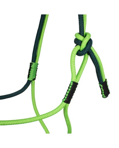 BRAIDED HALTER WITH DECORATIONS