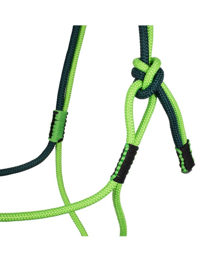 BRAIDED HALTER WITH DECORATIONS