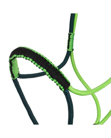 BRAIDED HALTER WITH DECORATIONS