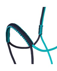 BRAIDED HALTER WITH DECORATIONS