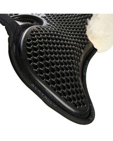 WITHERS FREE HEXA GEL ½ PAD & FRONT RISER W/MEMORY & BACK SHEEP. EDGE