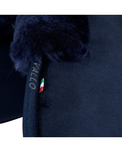 CLOSE CONTACT MEMORY FOAM 1/2 PAD W/SHEEPSKIN