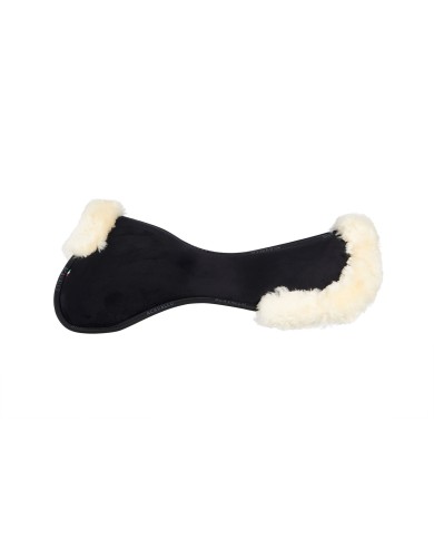 CLOSE CONTACT MEMORY FOAM 1/2 PAD W/SHEEPSKIN