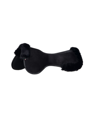 CLOSE CONTACT MEMORY FOAM 1/2 PAD W/SHEEPSKIN