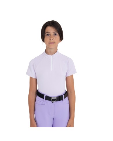 JUNIOR TECHNICAL TRAINING POLO SS ZIP
