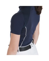 JUNIOR TECHNICAL TRAINING POLO SS ZIP