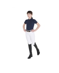 JUNIOR TECHNICAL TRAINING POLO SS ZIP