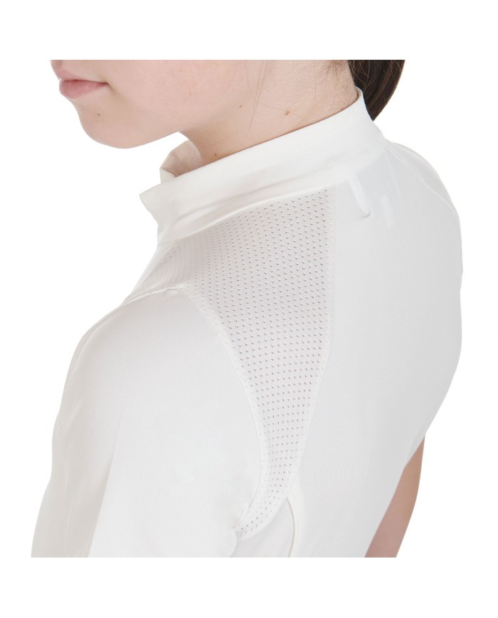 JUNIOR TECHNICAL TRAINING POLO SS ZIP