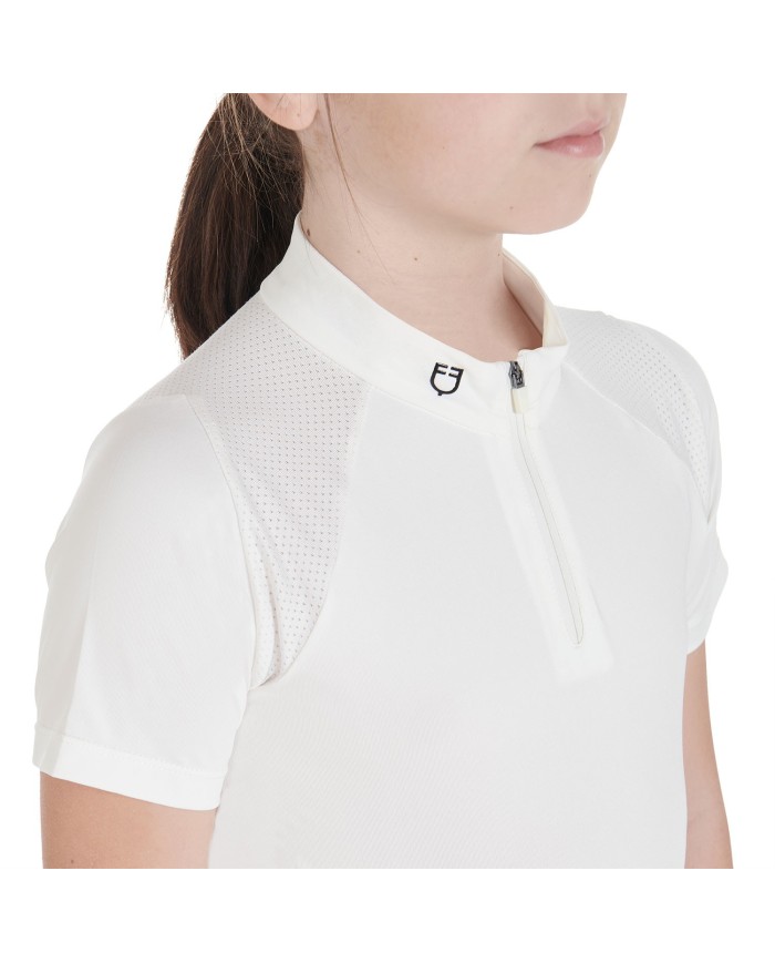 JUNIOR TECHNICAL TRAINING POLO SS ZIP