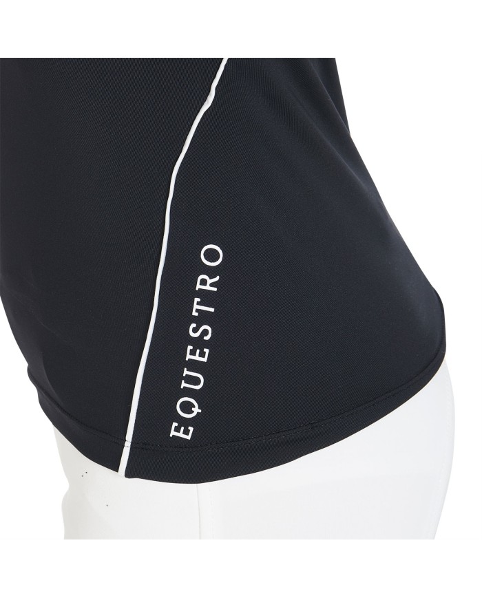JUNIOR TECHNICAL TRAINING POLO SS ZIP
