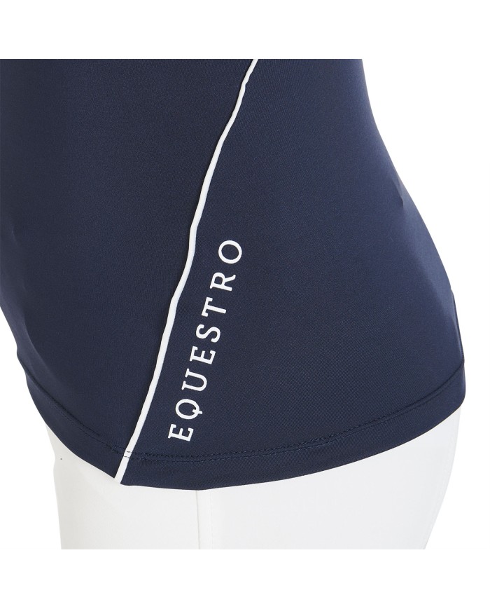 JUNIOR TECHNICAL TRAINING POLO SS ZIP