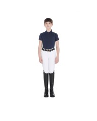 JUNIOR TECHNICAL TRAINING POLO SS ZIP