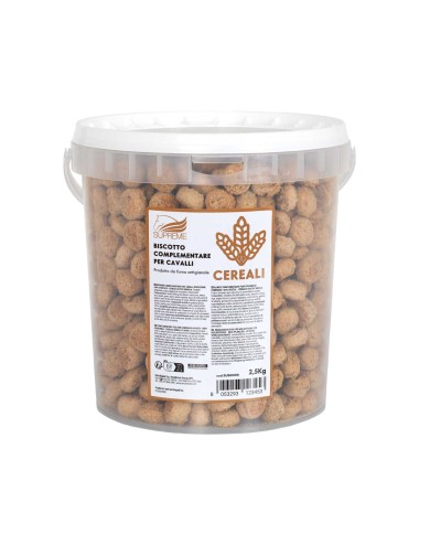 BISCOTTO VEGETALE PER CAVALLI CON CEREALI(2,5 Kg)