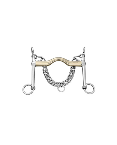 SPEC.DRESSAGE BIT SENSOG.16MM WITH 7CM ST.ST. CHEEKS SPEC.DRESSAGE BIT SENSOG.16MM WITH 7CM ST.ST. CHEEKS
