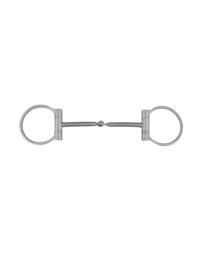 D-RING SNAFFLE BIT PINCHLESS CURVED 10MM
