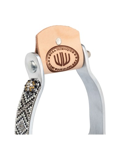 DESERT CROSS SHINE WESTERN STIRRUPS