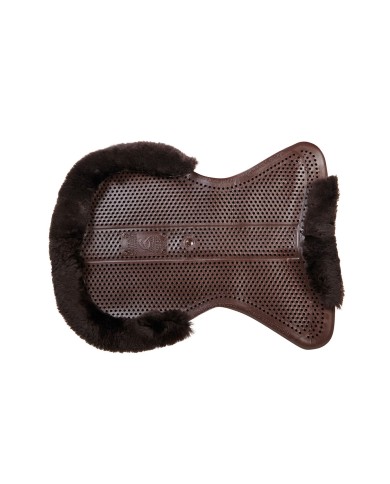 THERAPEUTIC GEL PAD CUT OUT 1/2 SHEEPSKIN EDGE W/DRI-LEX