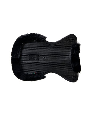 THERAPEUTIC GEL PAD CUT OUT 1/2 SHEEPSKIN EDGE W/DRI-LEX
