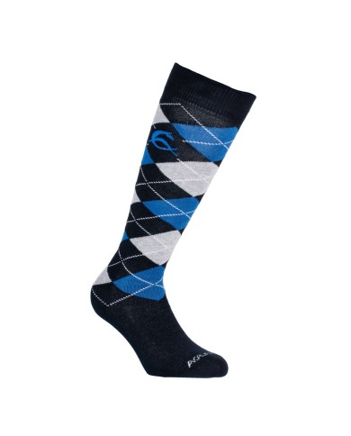 ACAVALLO COTTON SOCKS W/DIAMOND