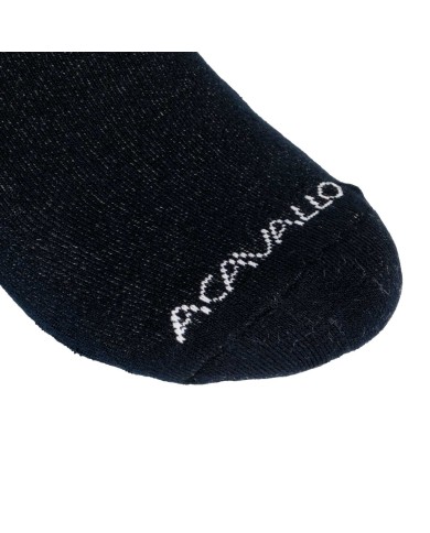 ACAVALLO COTTON SOCKS W/DIAMOND