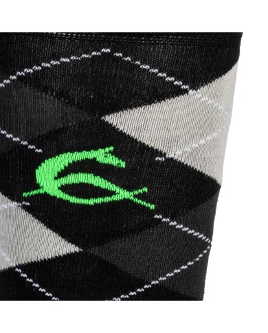 ACAVALLO COTTON SOCKS W/DIAMOND
