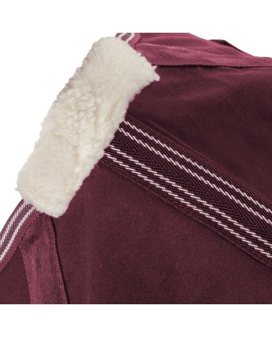COPERTA COTONE C/COPRICODA CINGHIE INCROCIATE MODELLO MALAGA