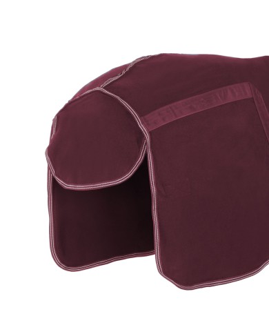 COPERTA COTONE C/COPRICODA CINGHIE INCROCIATE MODELLO MALAGA