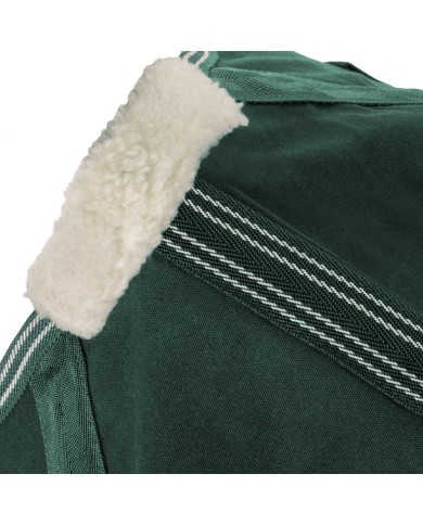COPERTA COTONE C/COPRICODA CINGHIE INCROCIATE MODELLO MALAGA