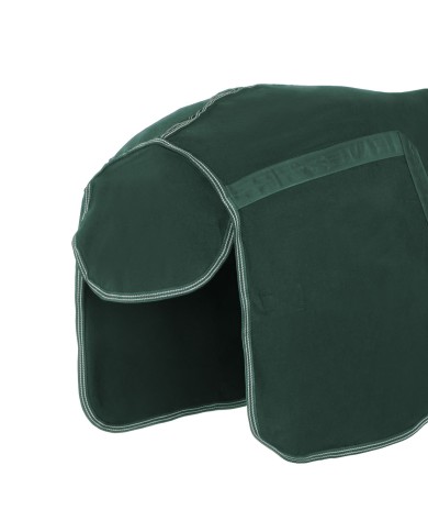COPERTA COTONE C/COPRICODA CINGHIE INCROCIATE MODELLO MALAGA