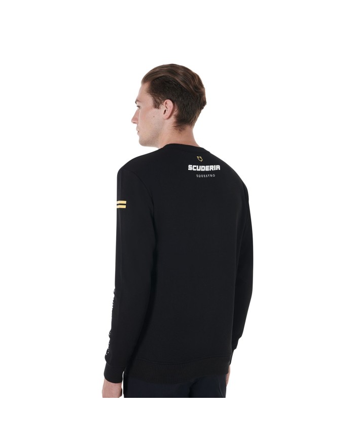 MEN S SCUDERIA EQUESTRO COLLECTION ROUND NECK SWEATSHIRT