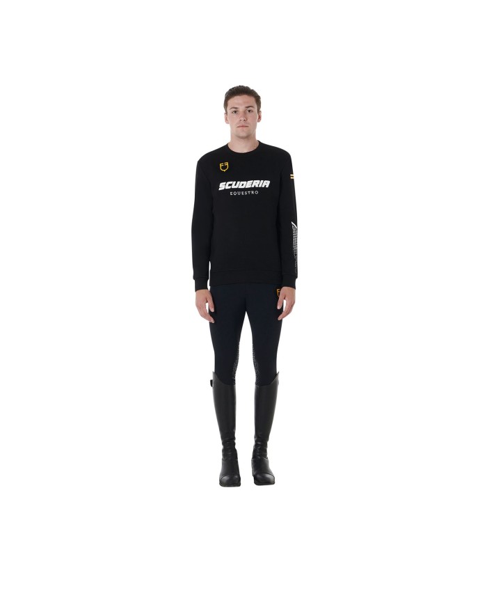 MEN S SCUDERIA EQUESTRO COLLECTION ROUND NECK SWEATSHIRT