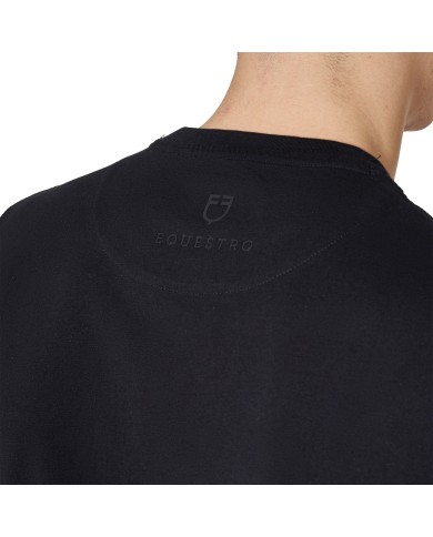 MEN S INSTITUTIONAL FLOCKED WRITING COTTON T-SHIRT