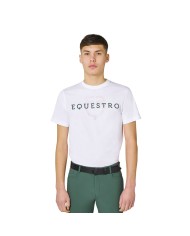MEN S GLOSSY LOGO COTTON T-SHIRT
