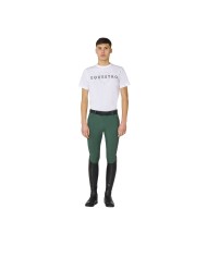 MEN S GLOSSY LOGO COTTON T-SHIRT
