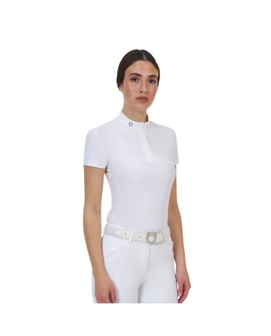 WOMEN S COMPETITION RIDERTECHNOLOGY SHIRT SS WITH BUTTONS