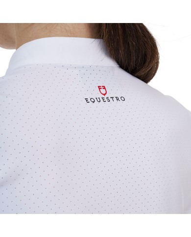 WOMEN S COMPETITION RIDERTECHNOLOGY SHIRT SS WITH BUTTONS