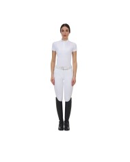 WOMEN S COMPETITION RIDERTECHNOLOGY SHIRT SS WITH BUTTONS