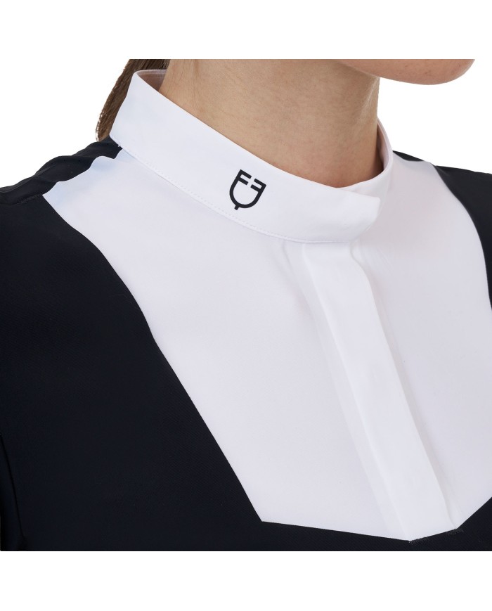 WOMEN S COMPETITION RIDERTECHNOLOGY SHIRT SS WITH BUTTONS