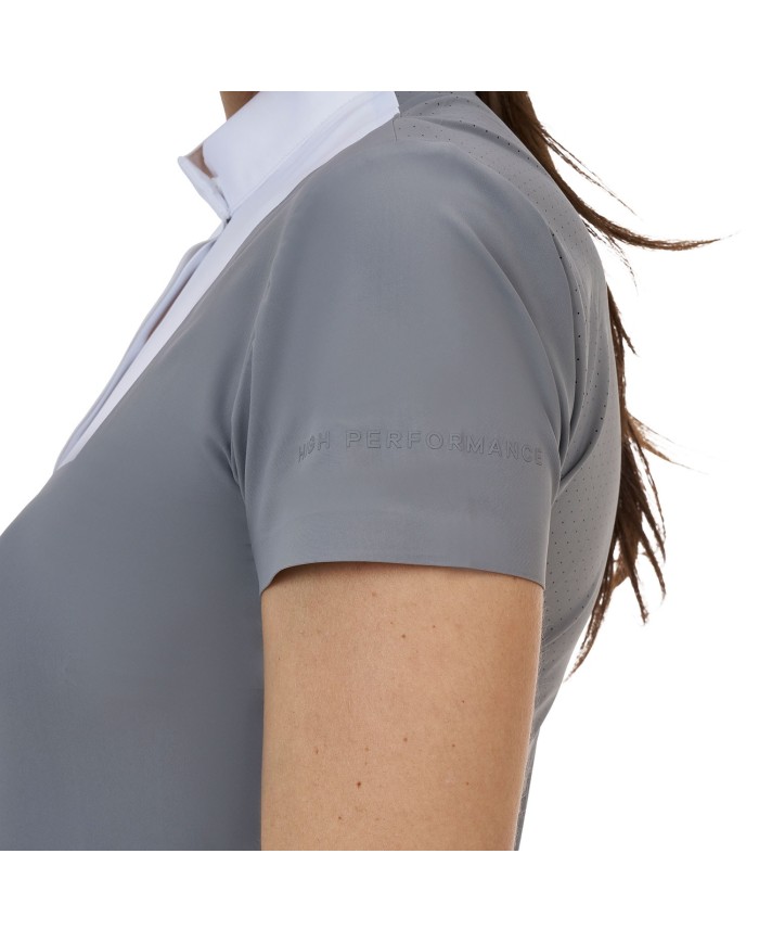 WOMEN S COMPETITION RIDERTECHNOLOGY SHIRT SS WITH BUTTONS
