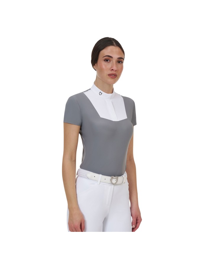 WOMEN S COMPETITION RIDERTECHNOLOGY SHIRT SS WITH BUTTONS