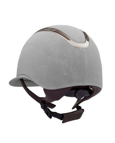 WOMEN S APOCALIPSE NUBUCK ECO LEATHER WIDE VISOR HELMET DETACHABLE ADJU