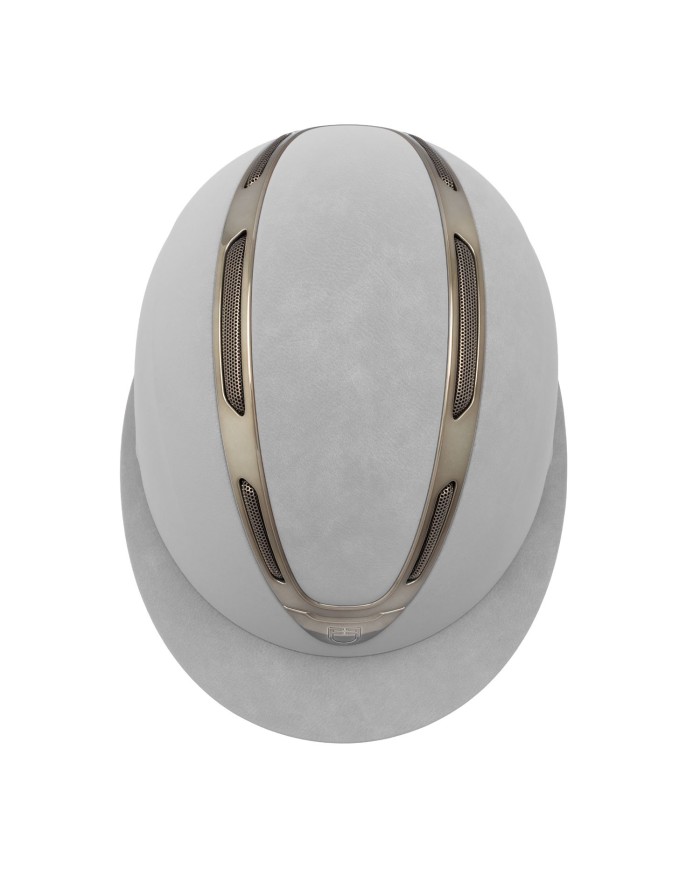 WOMEN S APOCALIPSE NUBUCK ECO LEATHER WIDE VISOR HELMET DETACHABLE ADJU