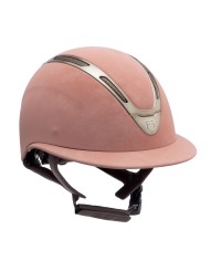 WOMEN S APOCALIPSE NUBUCK ECO LEATHER WIDE VISOR HELMET DETACHABLE ADJU