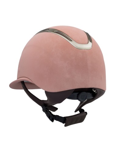 WOMEN S APOCALIPSE NUBUCK ECO LEATHER WIDE VISOR HELMET DETACHABLE ADJU