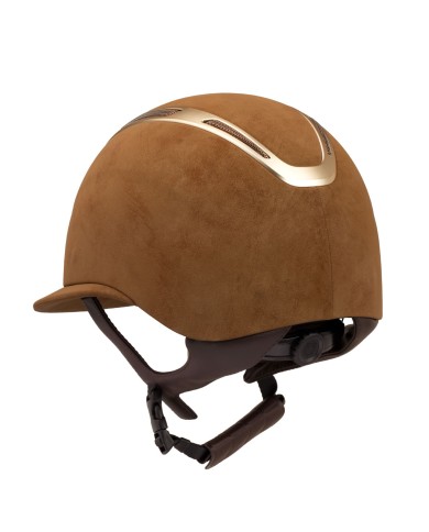 WOMEN S APOCALIPSE NUBUCK ECO LEATHER WIDE VISOR HELMET DETACHABLE ADJU