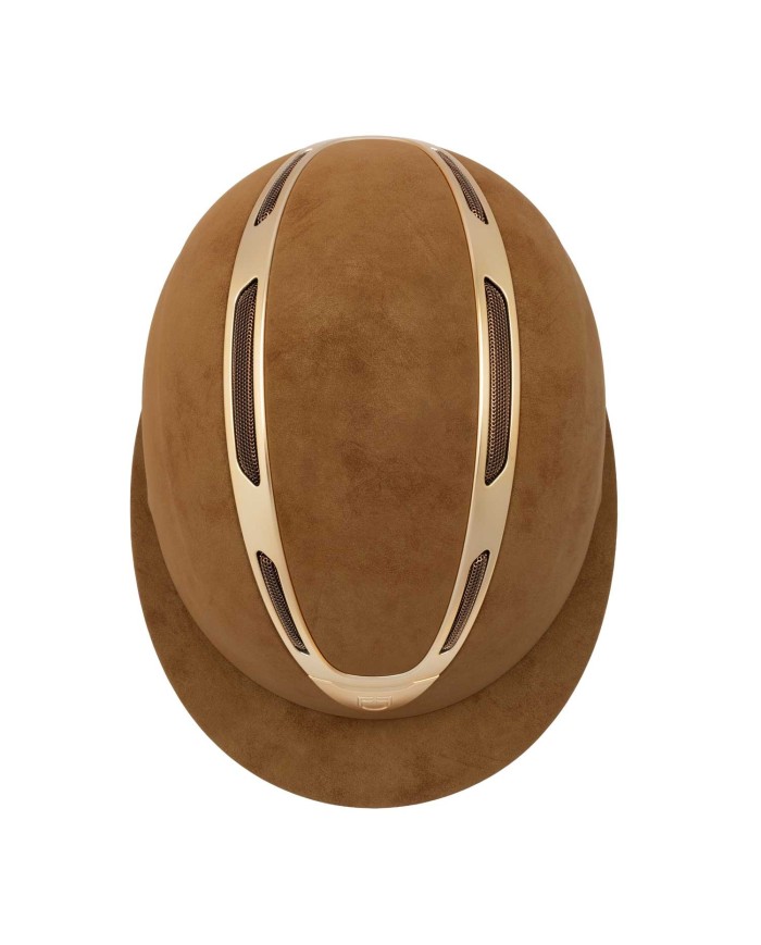 WOMEN S APOCALIPSE NUBUCK ECO LEATHER WIDE VISOR HELMET DETACHABLE ADJU