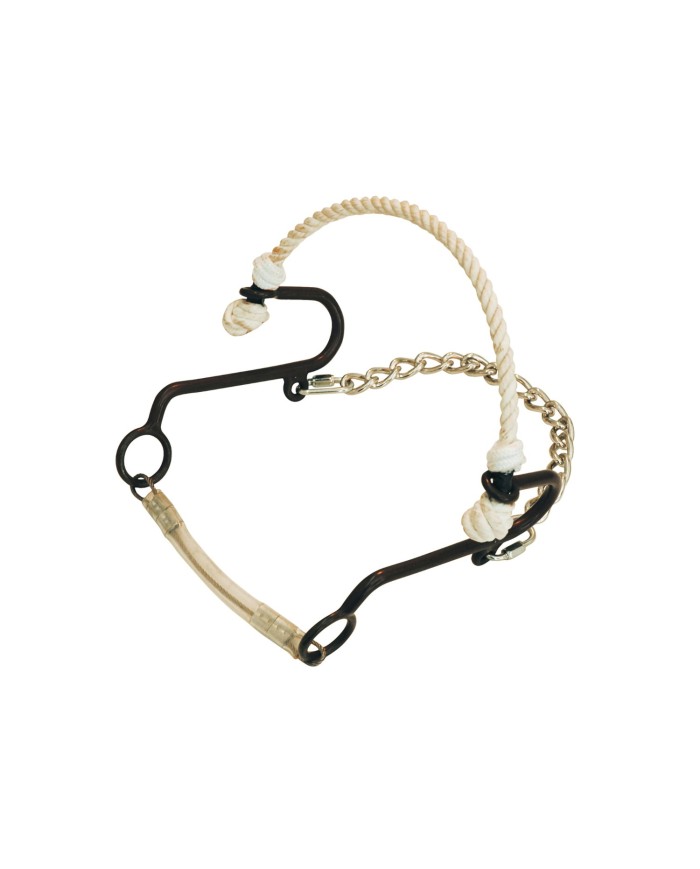 SHORT HACKAMORE FERRO BRUNITO RAWHIDE POOL S