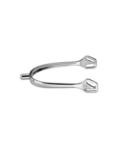 ULTRA fit spurs with Balkenhol fastening - Stainless steel, 15 mm rounded