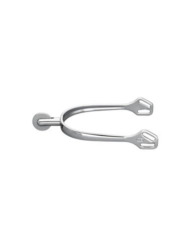 ULTRA FIT SPURS WITH BALKENHOL FASTENING - STAINLESS STEEL, 30 MM ROUNDED WITH ROWEL 5